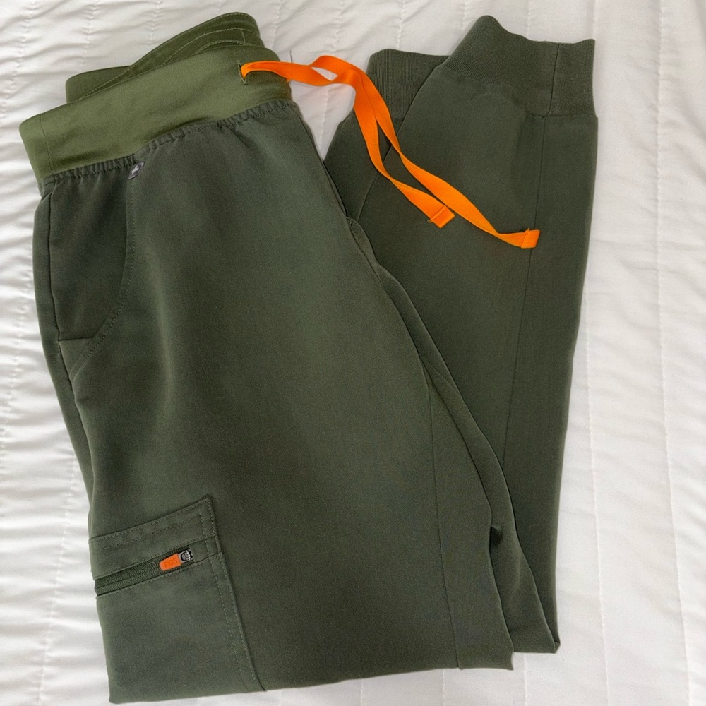 Figs Olive Green scrubs